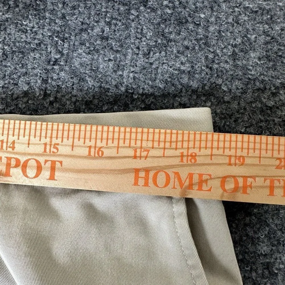 Polo Ralph Lauren Prospect Dress Pant Men 38x30 (37x29) Beige Mid Rise VTG Adult